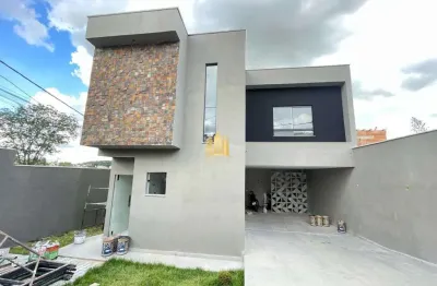 Casa à venda guarujá mansões, betim: 3 quartos, suíte com closet, área gourmet e habite-se!