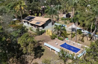 Sítio condomínio nossa fazenda: 10.400m², 4 quartos (2 suítes), lazer completo, porteira fechada ? r$ 2.5 milhões