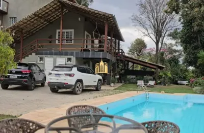 Casa luxo condomínio ypê amarelo esmeraldas/mg ? venda/locação, 5 quartos, suítes, área gourmet, piscina, sauna, lago, mobiliada ? r$ 1.6 milhões / r$
