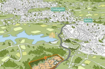 Alphaville betim - lote 360m² por r$341.000,00 - entrada r$50.000,000 + 36x - clube completo