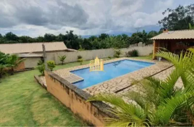 Sítio 3 suítes cidade jardim esmeraldas ? área gourmet, piscina ? 811m² ? r$ 380 mil