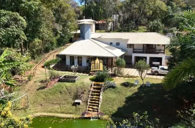 Sítio condomínio nossa fazenda: 5070m², 7 quartos, piscina 120k l, gourmet, habite-se ? r$ 2.400.000,00