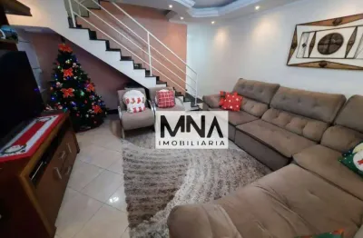 Casa com 4 dormitórios à venda, 145 m² por r$ 880.000,00 - jardim palermo - são bernardo do campo/sp