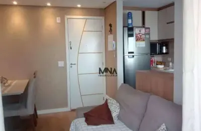 Apartamento com 2 quartos  à venda, 45 m² por r$ 380.000 - centro - diadema/sp