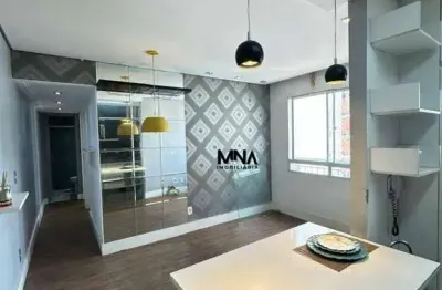 Apartamento com 2 quartos à venda, 44 m² por r$ 299.000 - canhema - diadema/sp