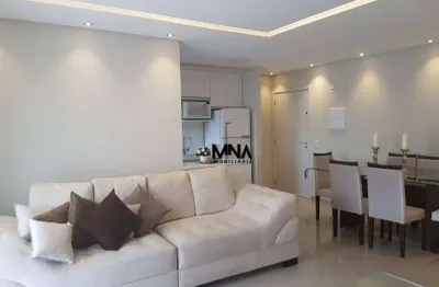 Apartamento com 2 quartos para alugar, 78 m² por R$ 4.494/mês - Vila Conceição - Diadema/SP