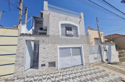 Casa com 2 quartos para alugar na Rua Renato Mascarenhas, Vila Carvalho, Sorocaba