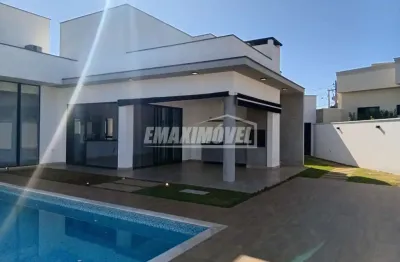 Casa com 3 suítes, 4 vagas e espaço gourmet com piscina - cond. villagio di capri