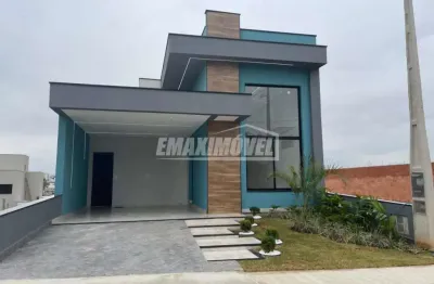 Casa em condomínio fechado com 3 quartos à venda na Avenida Elias Maluf, Wanel Ville, Sorocaba