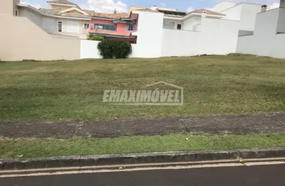 Terreno em condomínio fechado à venda na Avenida Professora Izoraida Marques Peres, Parque Campolim, Sorocaba