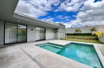 Casa em condomínio fechado com 3 quartos para alugar na Rua Júlio Cassola, Quadra J3, 423, Alphaville Nova Esplanada, Votorantim