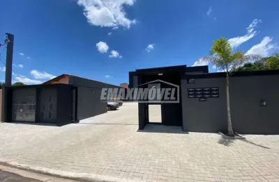 Apartamento com 3 quartos para alugar na Rua Antônio Pessuti, Bloco Unico, Jardim Salete, Araçoiaba da Serra