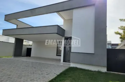 Casa em condomínio fechado com 3 quartos à venda na Rua Júlio Cassola, Quadra E3, 423, Alphaville Nova Esplanada, Votorantim