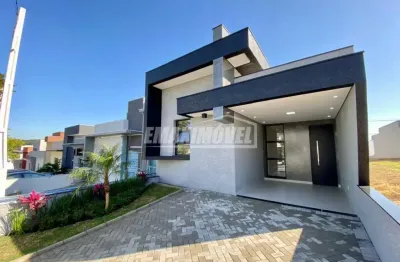 Casa em condomínio fechado com 3 quartos à venda na Rodovia Emerenciano Prestes De Barros, Quadra K, Caguassu, Sorocaba