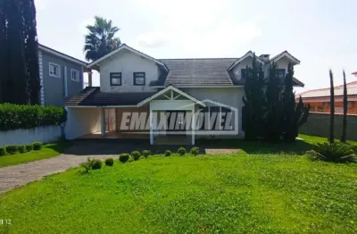 Casa em condomínio fechado com 5 quartos para alugar na Rodovia João Leme Dos Santos, Quadra H2, Km 107, Parque Vereda dos Bandeirantes, Sorocaba