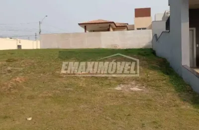 Terreno em condomínio fechado à venda na Avenida Elias Maluf, Jardim Wanel Ville V, Sorocaba