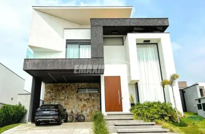 Sobrado com 3 suítes, área gourmet com piscina e 4 vagas - alphaville nova esplanada