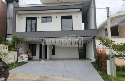 Casa em condomínio com 4 suítes e estrutura completa