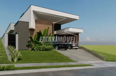 Casa em condomínio fechado com 3 quartos à venda na Rua Júlio Cassola, Quadra V5, S/N, Alphaville Nova Esplanada, Votorantim