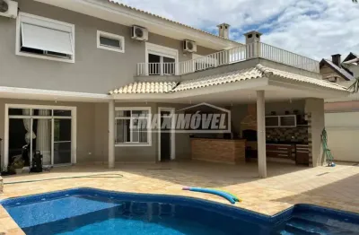 Casa no condomínio ângelo vial - parque campolim, sorocaba/sp