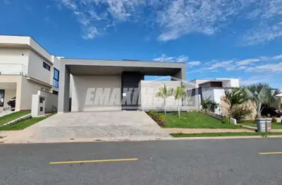 Casa térrea recém-construída no condomínio alphaville 3 - votorantim