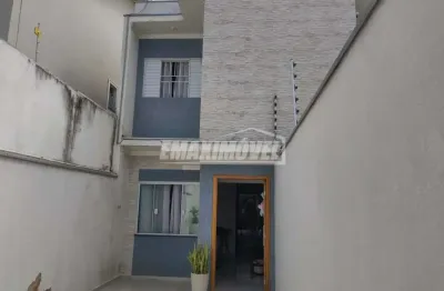 Sobrado á venda com 2 quartos sendo 2 suítes no piazza di roma ii em sorocaba-sp