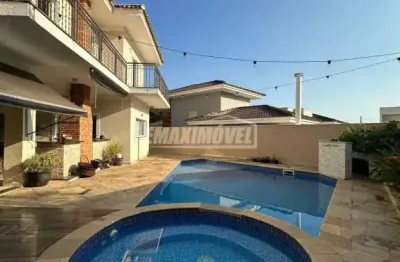 Casa em condomínio fechado com 5 quartos para alugar na Avenida Professora Izoraida Marques Peres, Parque Campolim, Sorocaba