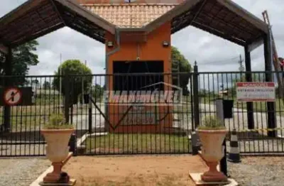 Terreno á venda de 1000 m² no condomínio village paraíso em capela do alto-sp