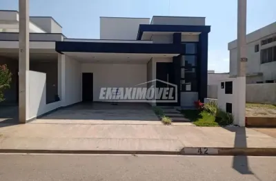 Casa á venda com 3 Quartos sendo 3 Suítes no  Jardim Residencial Villagio Wanel em Sorocaba-SP