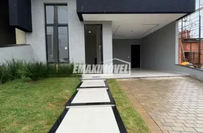 Casa á venda com 3 quartos sendo 1 suíte no condomínio residencial reserva ipanema fase 2 em sorocaba-sp