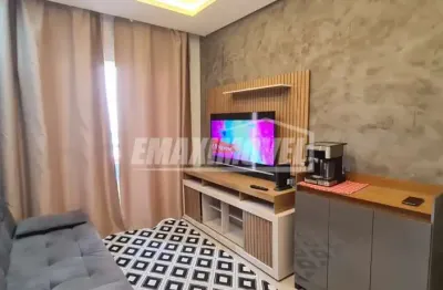 Apartamento mobiliado no condomínio residencial sun lake - jardim gutierres - sorocaba/sp