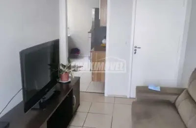 Apartamento á venda com 2 quartos no condomínio spazio sardegna em sorocaba-sp