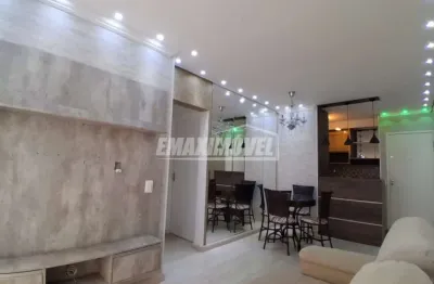 Apartamento térreo semi mobiliado com quintal - jardim santa fé - sorocaba/sp