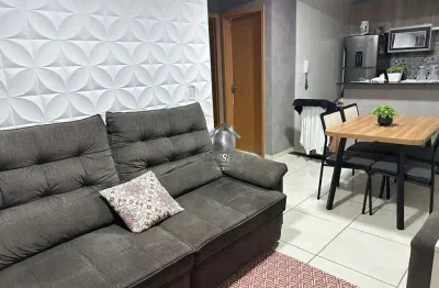 Apartamento para venda com 45 m² e 2 quartos em parque biaggi, bauru - sp