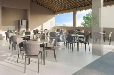 Apartamento com 2 dormitórios à venda, 46 m² por r$ 330.000,00 - parque água comprida - bauru/sp