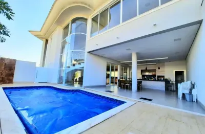 Casa cond. fechado ipês amarelo com 4 dormitórios à venda, 400 m² por r$ 3.200.000 - loteamento residencial jardim dos ipês amarelos - americana/sp