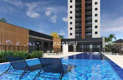 Res. hm maxi santa bárbara apartamento com 2 dormitórios à venda, 65 m² por r$ 290.350 - jardim firenze - santa bárbara d'oeste/sp