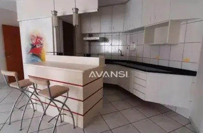 Apartamento edifício castel di capri com 2 dormitórios à venda, 66 m² por r$ 335.000 - santo antônio - americana/sp