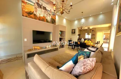Casa condomínio fechado imigrantes com 3 dormitórios à venda, 180 m² por r$ 1.380.000 - residencial imigrantes - nova odessa/sp