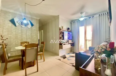 Apartamento villa real residencial com 2 dormitórios à venda, 58 m² por r$ 270.000 - jardim bela vista - americana/sp