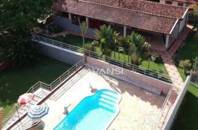 Chácara com 2 dormitórios à venda, 2500 m² por r$ 850.000,00 - monte verde - limeira/sp