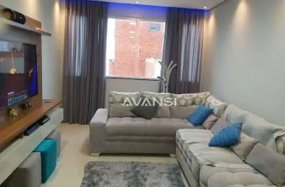 Apartamento condomínio edifício amina najar com 2 dormitórios à venda, 125 m² por r$ 390.000 - centro - americana/sp