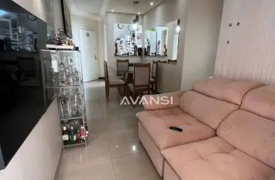 Apartamento spazzio amaretto  à venda, 64 m² - vila omar - americana/sp