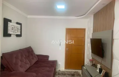 Apartamento residencial jade com 2 dormitórios à venda, 52 m² por r$ 218.000 - jardim são roque - americana/sp