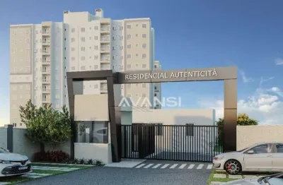 Apartamento breve lançamento res. antenticità com 2 dormitórios à venda, 48 m² por r$ 254.990 - jardim cândido bertini - santa bárbara d'oeste/sp