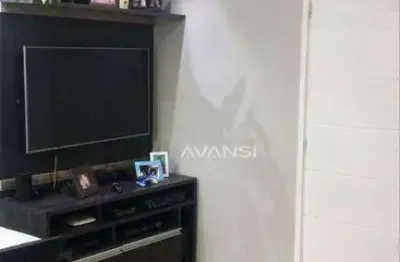 Apartamento canto das águas com 2 dormitórios à venda, 55 m² por r$ 220.000 - jardim santa eliza - americana/sp