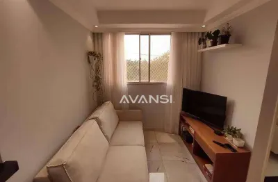 Apartamento condomínio spazio azzurro com 2 dormitórios à venda, 55 m² por r$ 230.000 - catharina zanaga - americana/sp