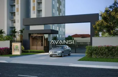 Apartamento gran vic tupinambás com 2 dormitórios à venda, 48 m² por r$ 272.500 - jardim são francisco - santa bárbara d'oeste/sp
