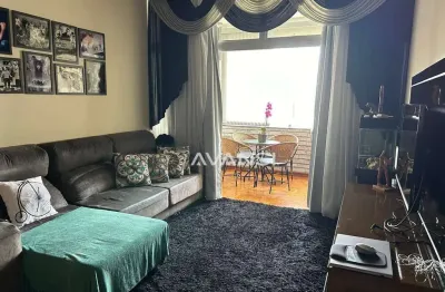 Apartamento edifício amina najar com 2 dormitórios à venda, 125 m² por r$ 440.000 - centro - americana/sp
