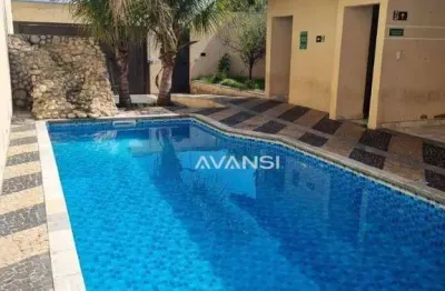 Casa área de lazer com 2 dormitórios à venda, 184 m² por r$ 650.000 - jardim fernando mollon - santa bárbara d'oeste/sp